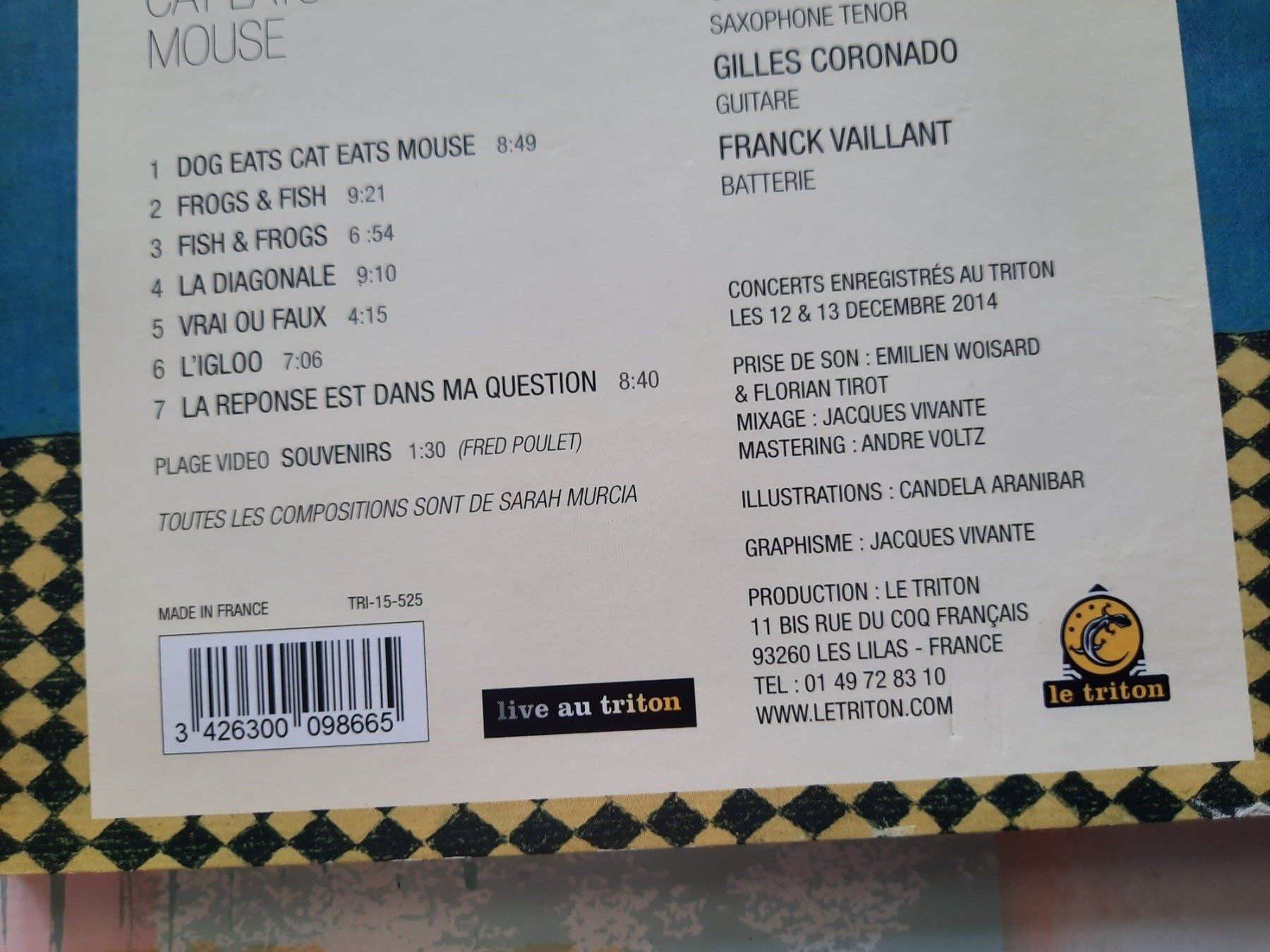 CDs: CD Caroline - Dog eats cats eats mouse – D'occasion à Pully par bro_n52j 3