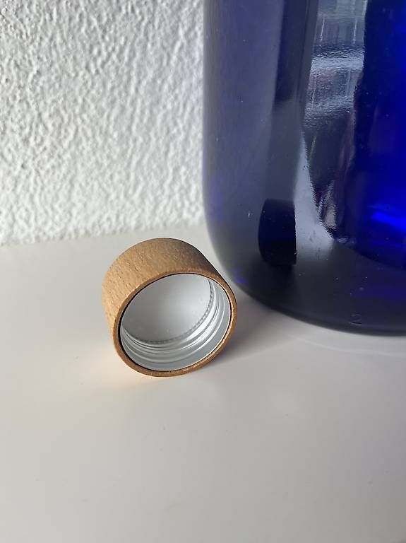 Apparecchiature e tecnologia a gas: Blauglasflasche 2 Liter, Henkelflasche – Nuovo (secondo la descrizione) da Chur venduto da bin_tq69 3