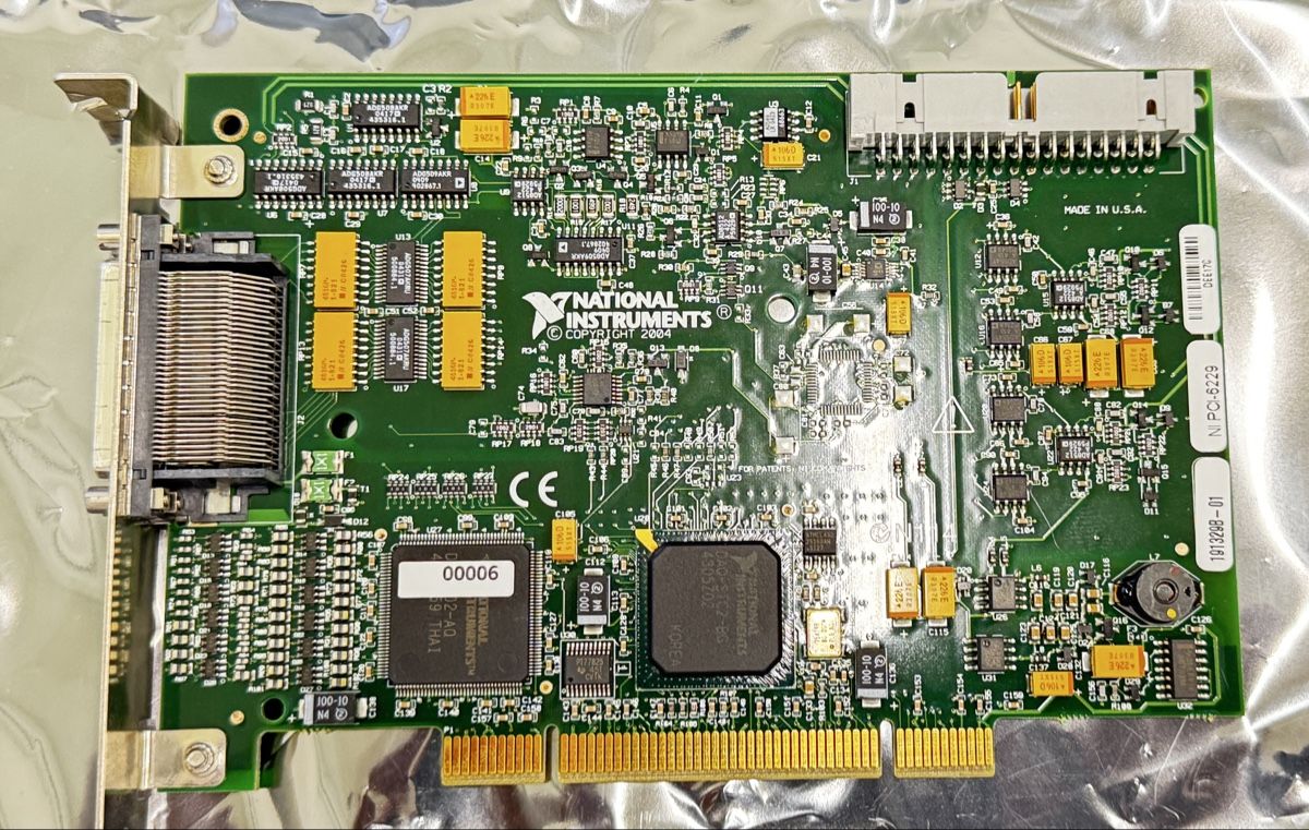 Componenti elettronici: National Instruments - PCI-6229 - 191329B-01 – Usato da Fislisbach venduto da Special24