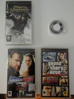 PSP Spiele Sammlung: Medal of Honor2, WWE, Pirates (Top)