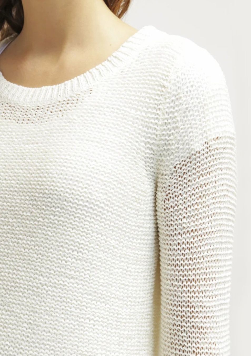 Only Pullover & Sweatshirts: ONLY Strickpullover weiss, Gr M – Gebraucht aus Winterthur von Simply_nm 1