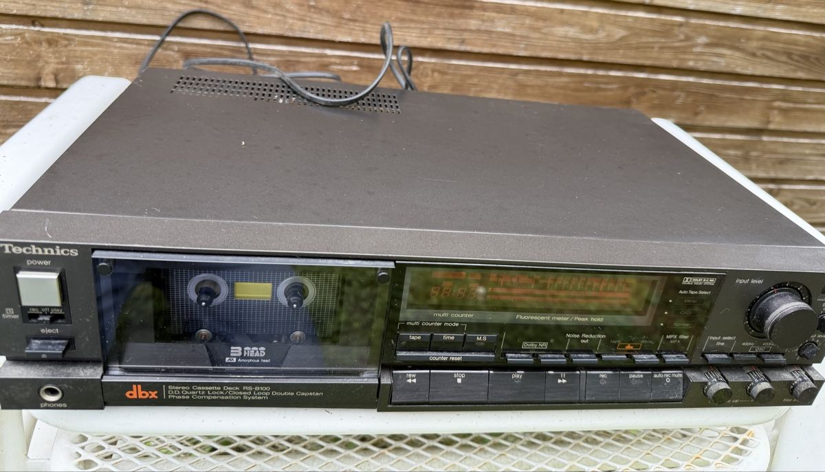 Technics Registratori: Technics RS-B100 Spitzenmodel Kasettendeck  – Difettoso da Trimbach venduto da SABO-61 6