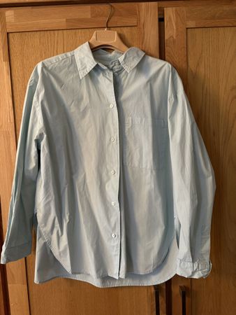Marc O'Polo Bluse, hellblau, Gr. 36 -