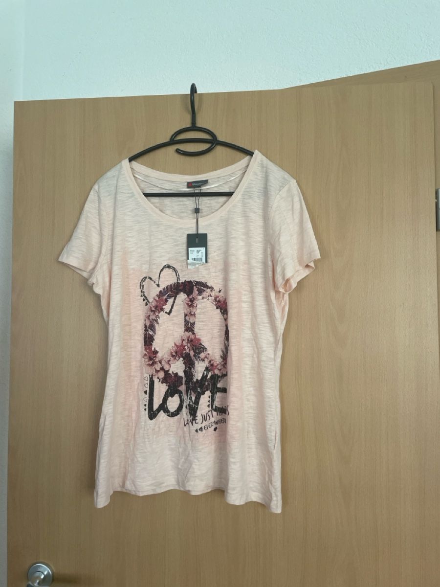 T-shirt: Neues Street One Shirt hellrosa Gr 40 – Nuovo e nell'imballaggio originale da Illnau venduto da cla_jqf8