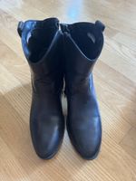Stiefel schwarz, leicht gefüttert