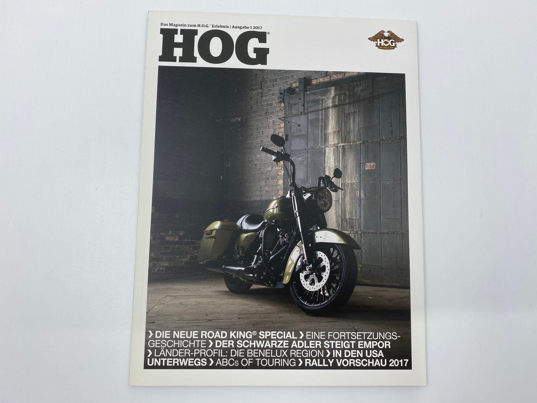 Riviste & Magazine: Harley Owners Group HOG Magazine 2017 – Usato da Langwiesen venduto da Restposten-24 1