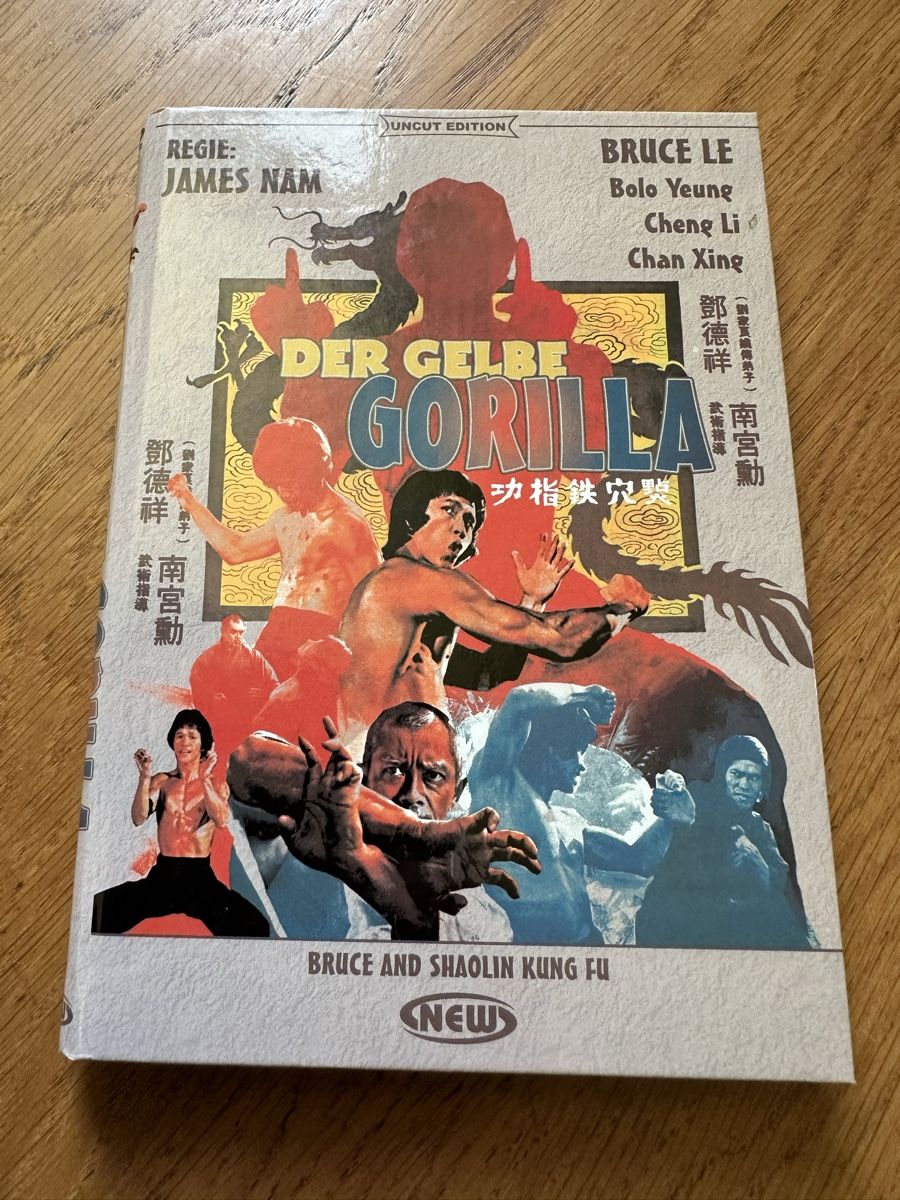 Alle DVDs: Der gelbe Gorilla kl.Hartbox Bolo Yeung – Gebraucht aus Benken ZH von Audi-erich