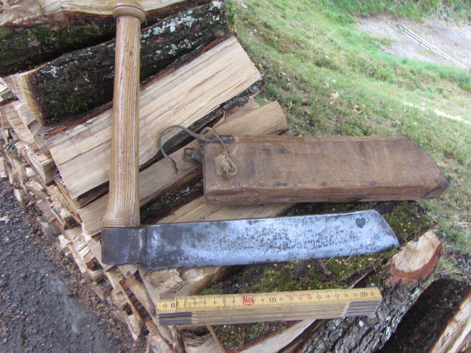 Tutti gli attrezzi: Grosses Schindelmesser i.G. - Gemarkt – Usato da Wolfhalden venduto da Quiria68
