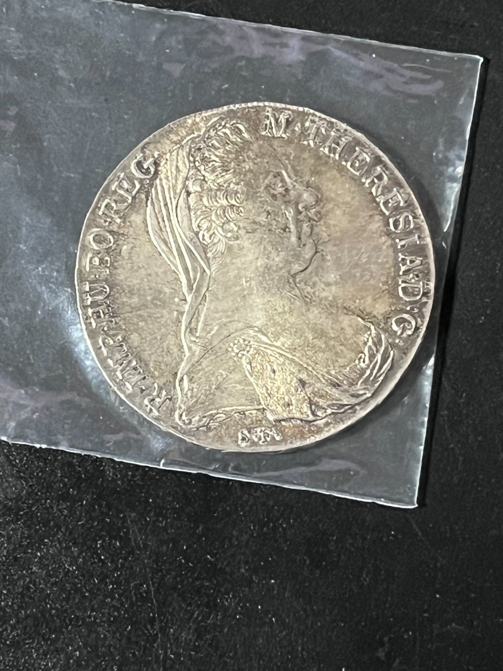 Alle Münzen: Maria Theresa Silver Thaler 1780 – Gebraucht aus Allschwil von Zermatt 4