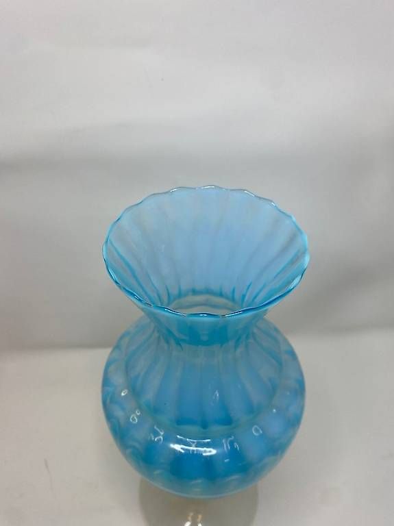 Murano Vasi & Recipienti: Sehr schöne große antike Opalglas Vase – Usato da Steinhausen venduto da einzelstueck-brocki 4