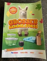 Coop Sammelpass, 1 Sammelkarte, 40 Kleber