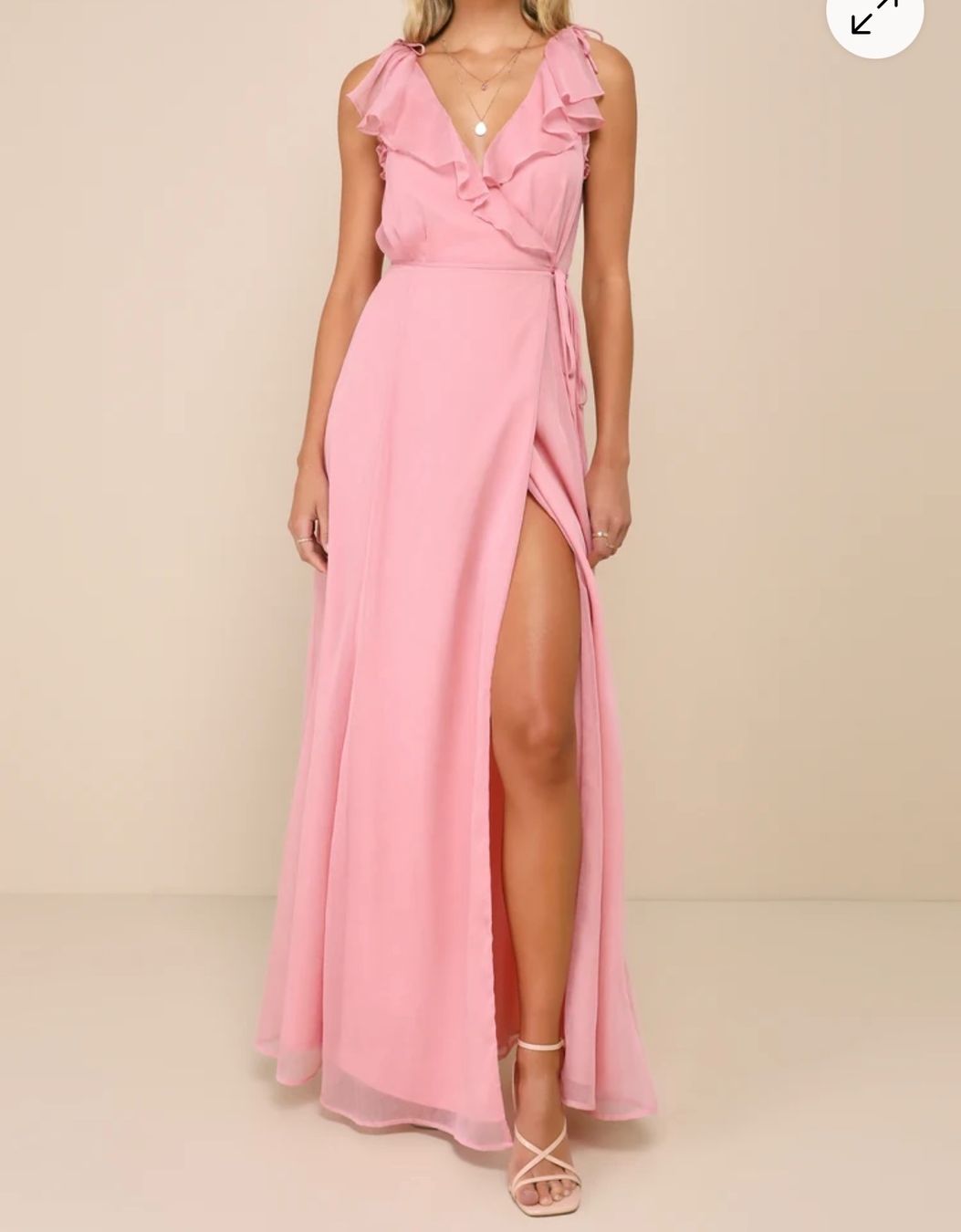 Vestiti: Rosa Maxikleid Gr. S – Usato da Zürich venduto da seevogel113