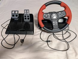 Logitech Formula Force EX Lenkrad, Pedale, PC, USB