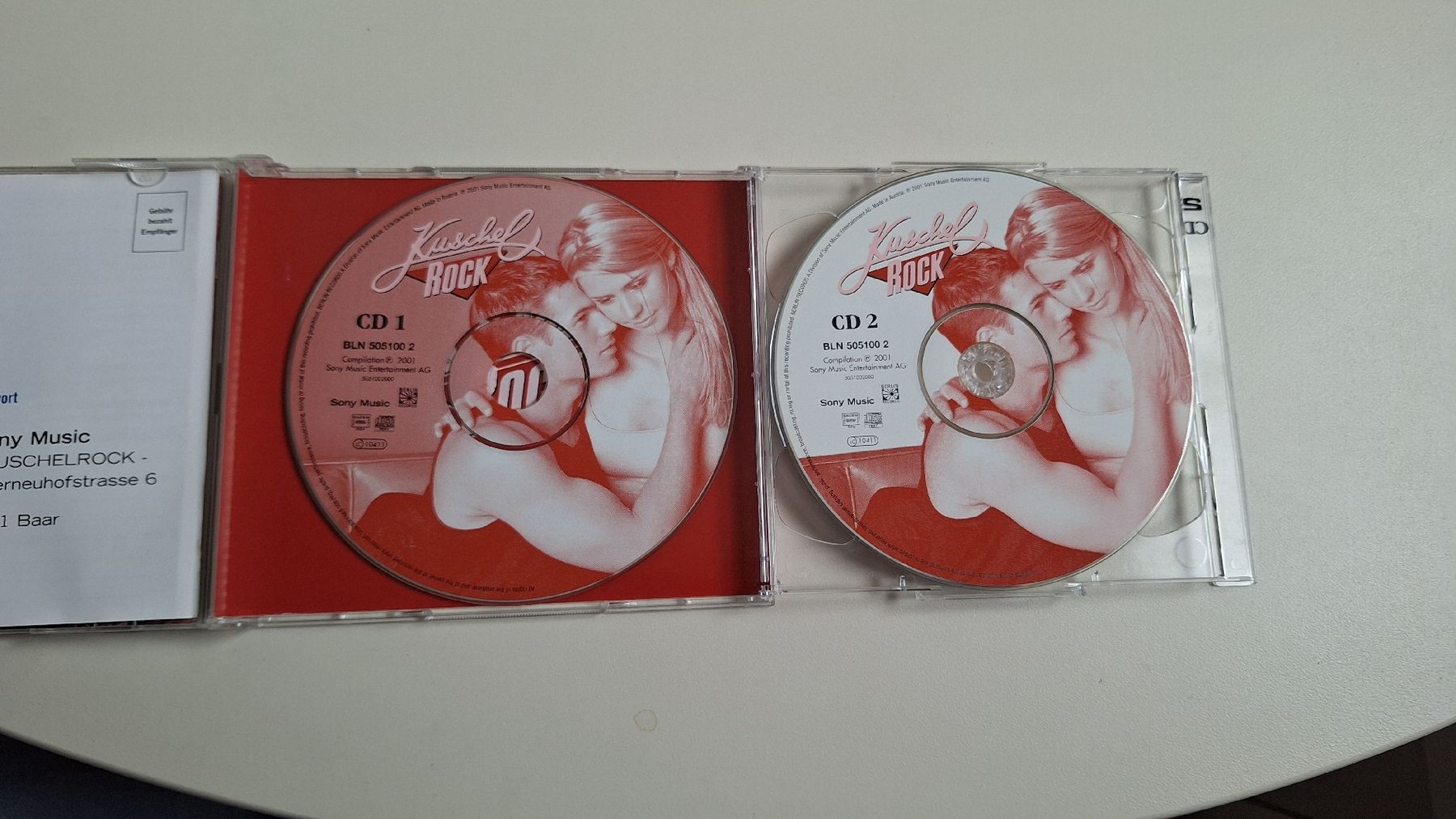 CD: Kuschel Rock 2er CD 2001 – Usato da Lützelflüh-Goldb venduto da bli_f2v9 2