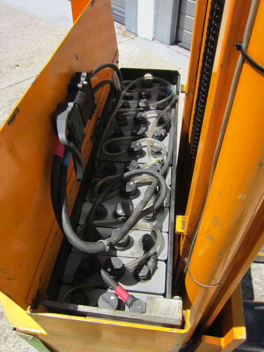 Ameise Carrelli elevatori e a forche: Ameise, Stapler, Deichselstapler, max. 1250kg, max. 3.00m – Usato da Hämikon venduto da Hochstapler99 6