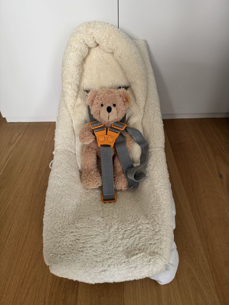 Pièces détachées: WEBER BABYSCHALE mit Teddyfellbezug – D'occasion à Bern par romanjucker