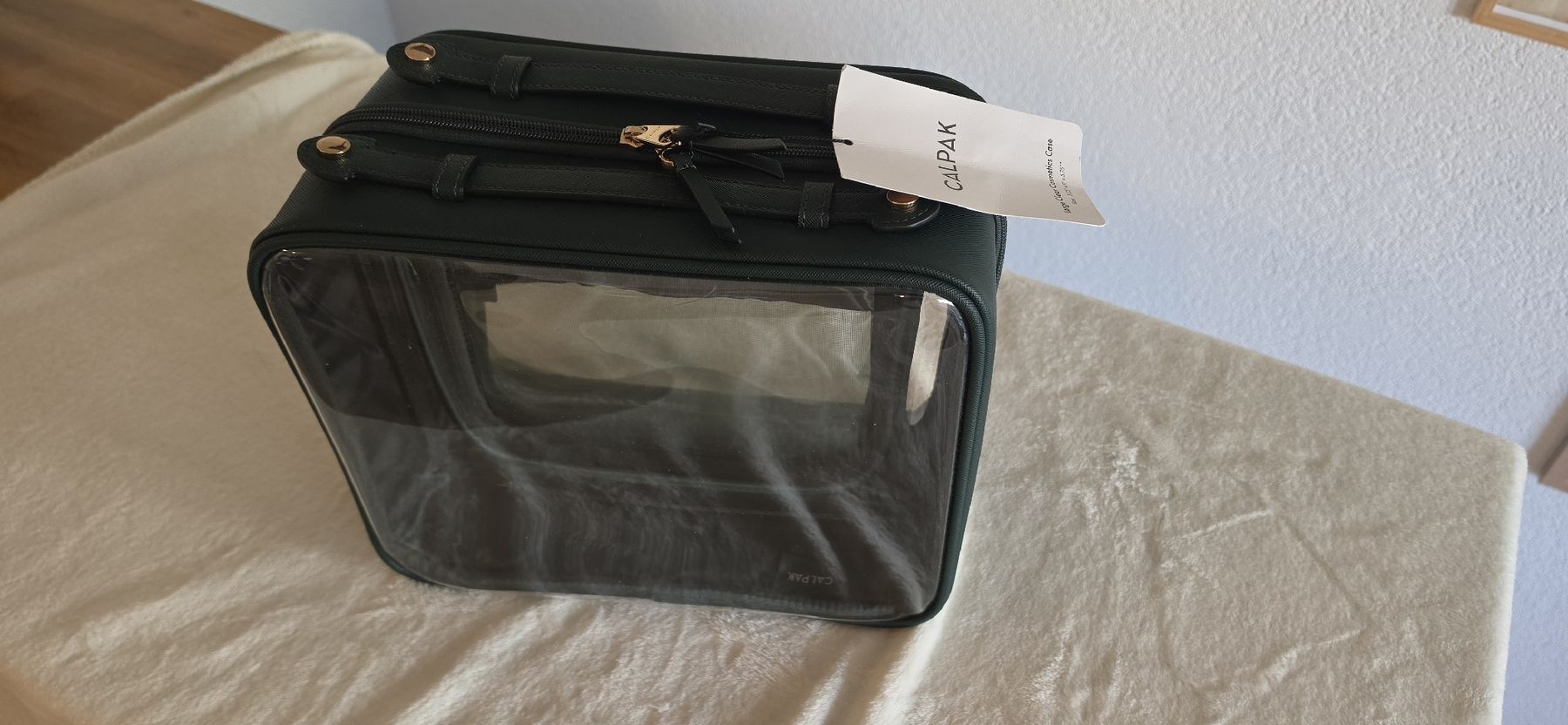 Kosmetikkoffer: CALPAK Clear Cosmetics Case(Large) – Neu (gemäss Beschreibung) aus Nyon von mic_k9d6