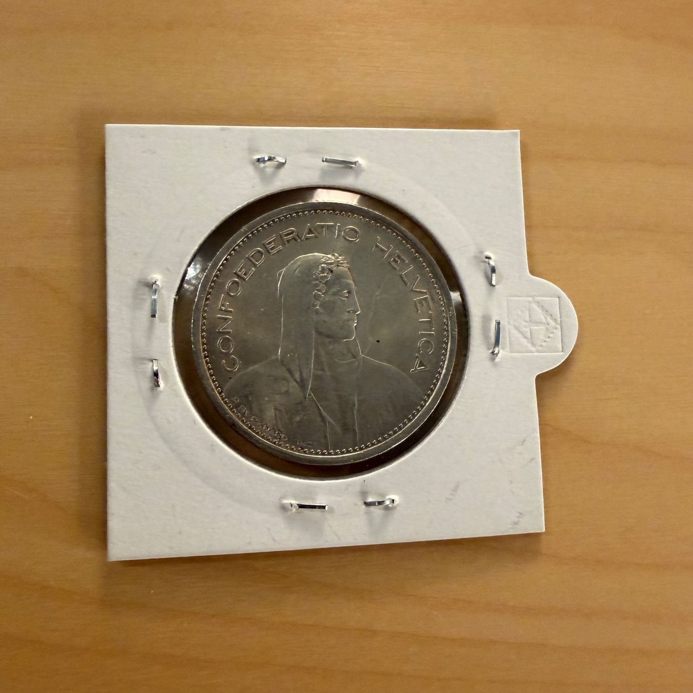 Tutti le monete: Schweizer Silbermünze 5 Franken 1969 – Usato da Wädenswil venduto da NicolaGB 1