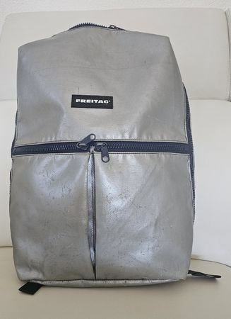 Freitag Rucksack Grau Serie G5.1 guter Zustand