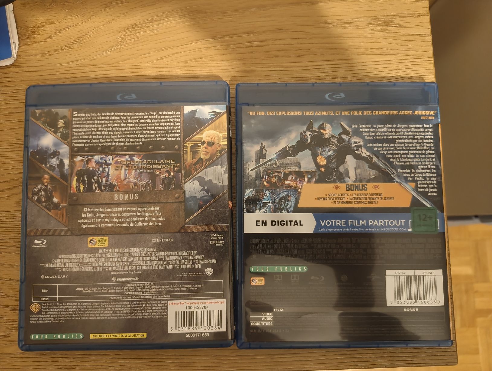 Tous les DVDs: Pacific Rim – D'occasion à Marly par Punisher1868 1