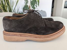 Grenson Herren Wildleder-Schuhe Braun – Gr. UK 7 / EU 41