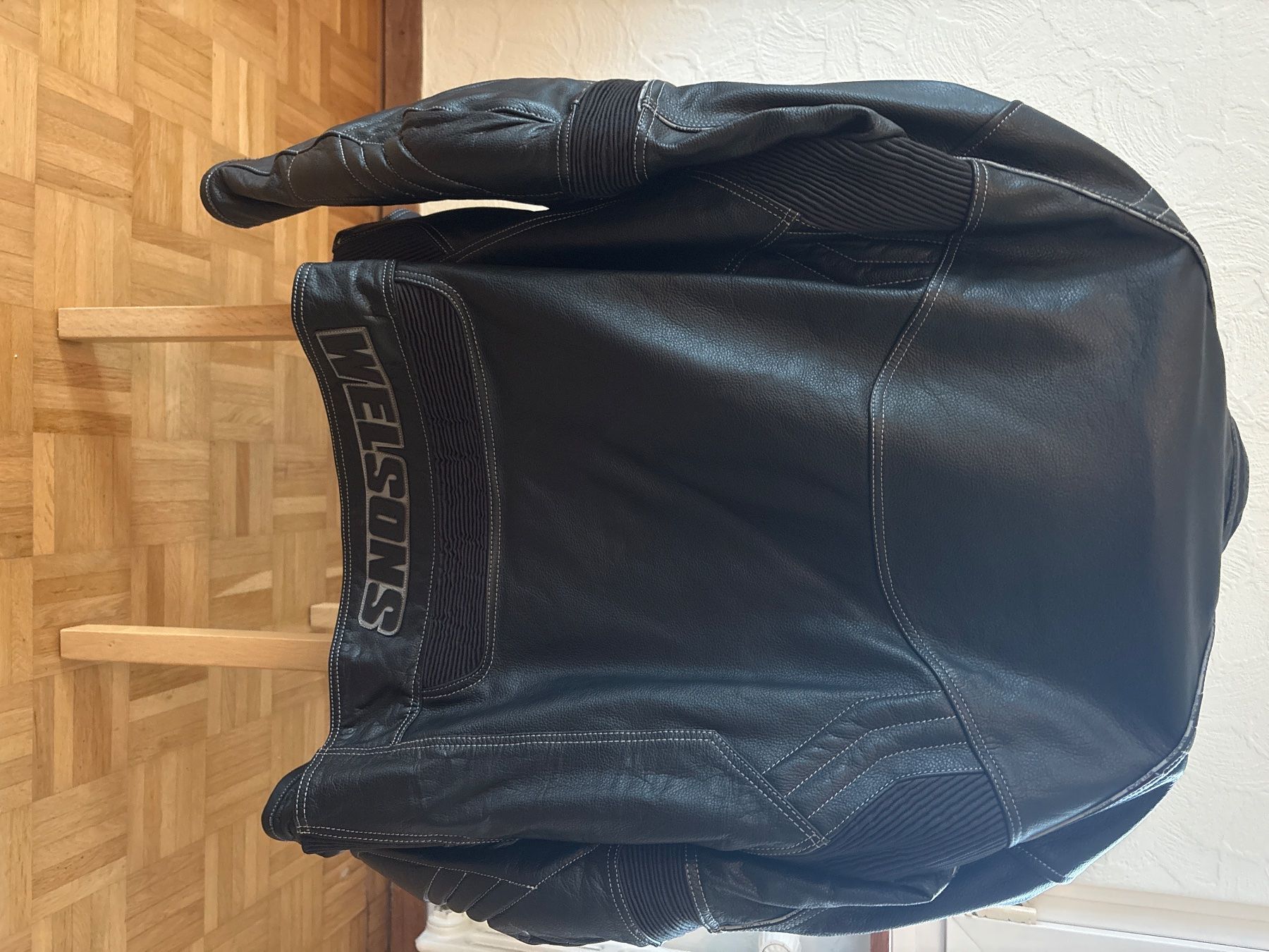 Giacche: Weisons Motorradjacke, Leder, Schwarz – Usato da Egg b. Zürich venduto da Dado77