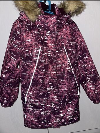 Reima Winterjacke Silda lila Grösse 134 neuwertig