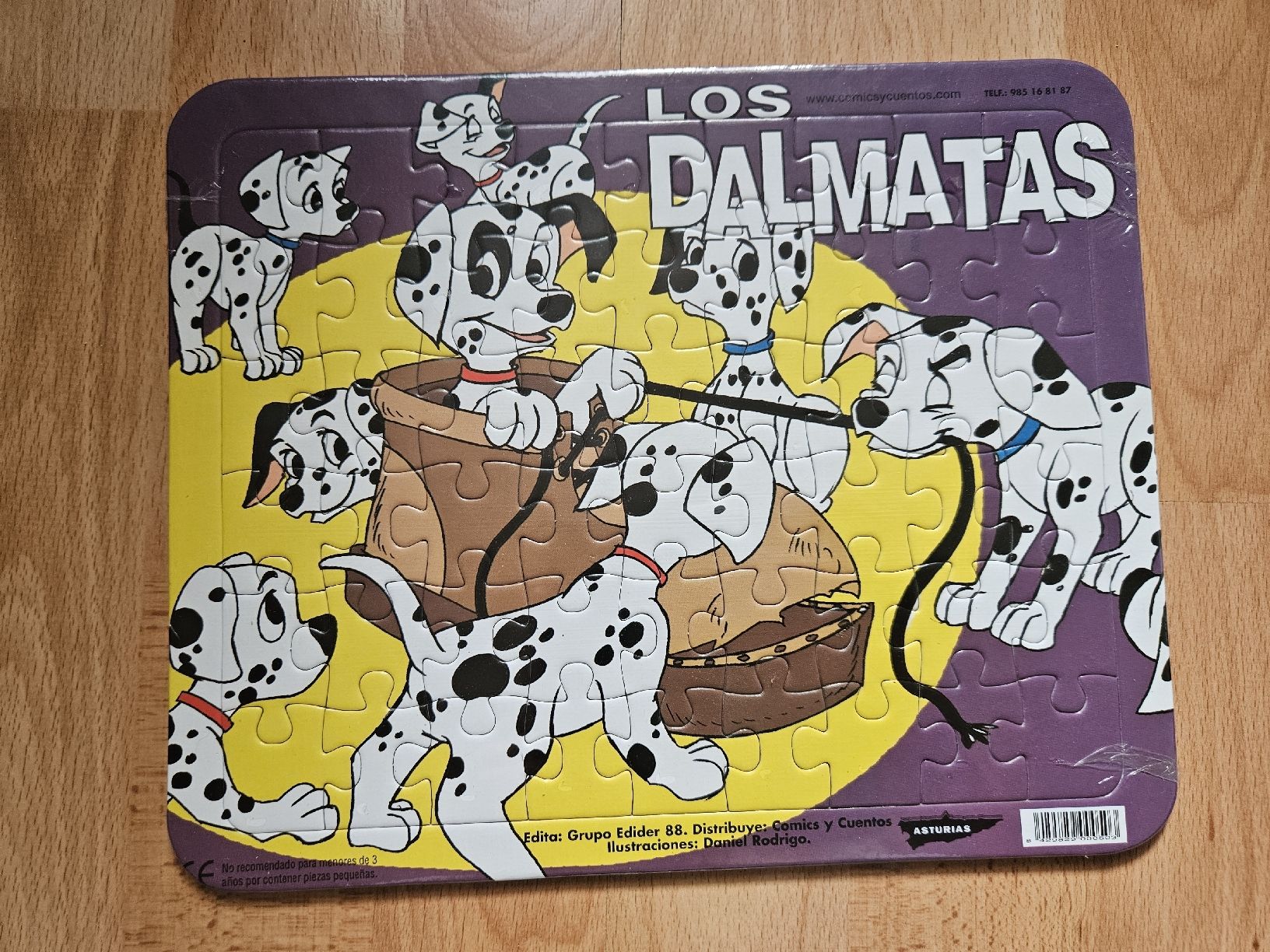 Puzzle: 101 Dalmatiner Puzzle Sammlung, 4 Stk, Los Dalmatas – Usato da Ebikon venduto da SecondChance_byM 1