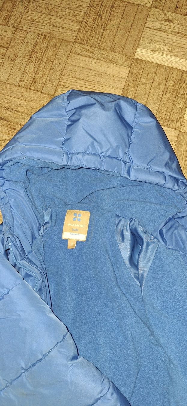 Manor Giacche & Cappotti: Manor dicke Winterjacke, Grösse 116 – Usato da Brienz BE venduto da mondchatz1 1
