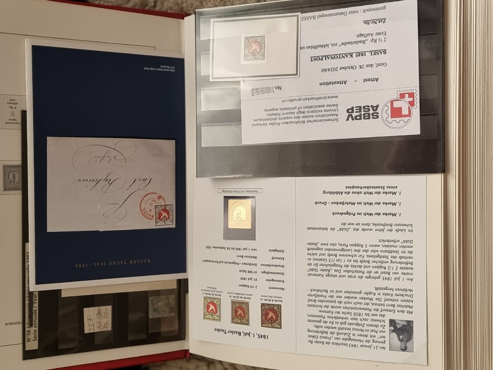 Biella Albums: Briefmarken Sammlung Schweiz – D'occasion à Winikon par raynick 4