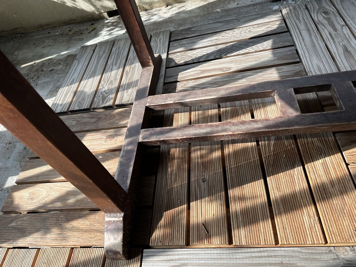 Tavoli: Gartentisch Veit Braun Teak ausziehbar – Usato da Zürich venduto da car_68nt 7