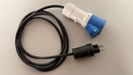 Adapterkabel CEE Kupplung auf T13, 10A