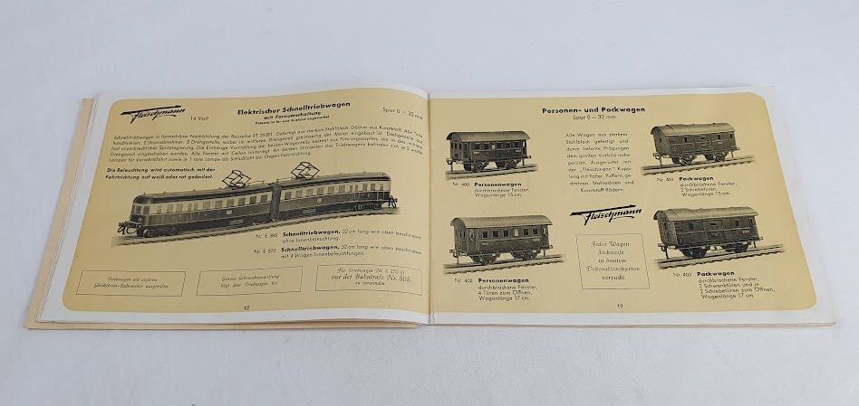 Fleischmann Modellini di ferrovie: Fleischmann Spur 0 Katalog 1952 Deutsch/Schweiz – Usato da Seon venduto da voAllBah 4