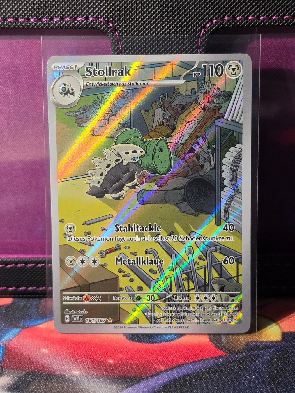 Pokémon Sammelbilder & Trading cards: Stollrak 184 – Gebraucht aus Binningen von oscark77