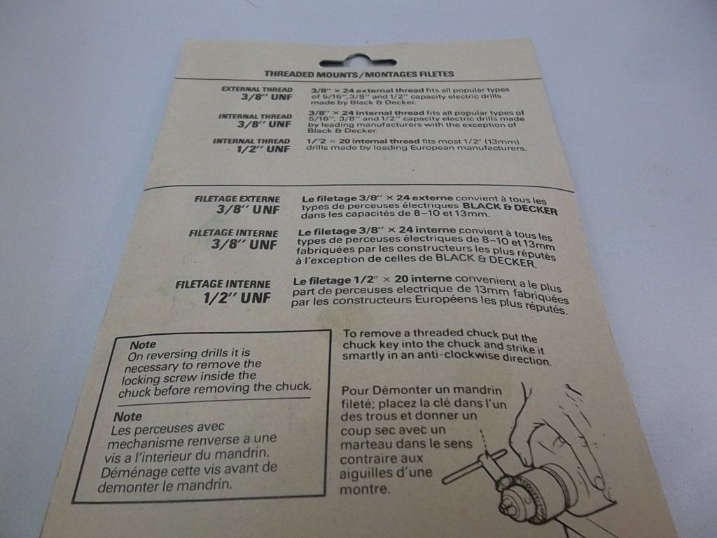 Tous les outils: Bohrfutter JACOBS 13 mm (neu) – Neuf (Voir description) à Winterthur par Joe1001 7