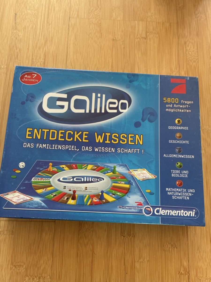 Clementoni Giochi: Galileo - Entdecke Wissen! – Usato da Steckborn venduto da AleksandraL