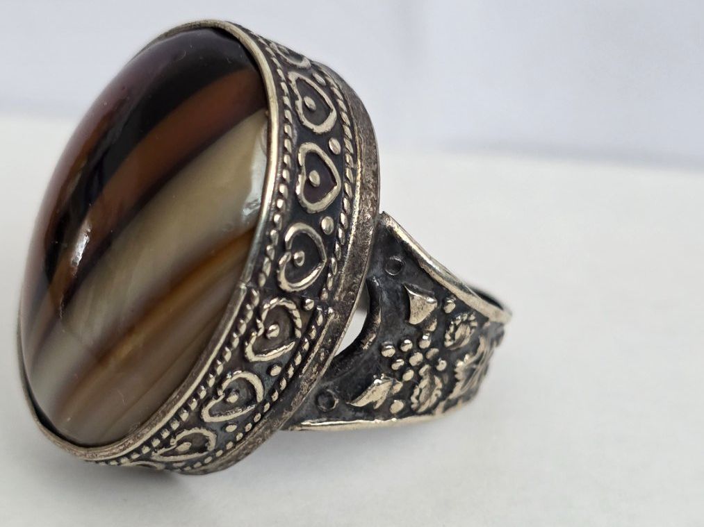 Anelli: Vintage Ring Silber – Usato da Wittenbach venduto da rose_rosi