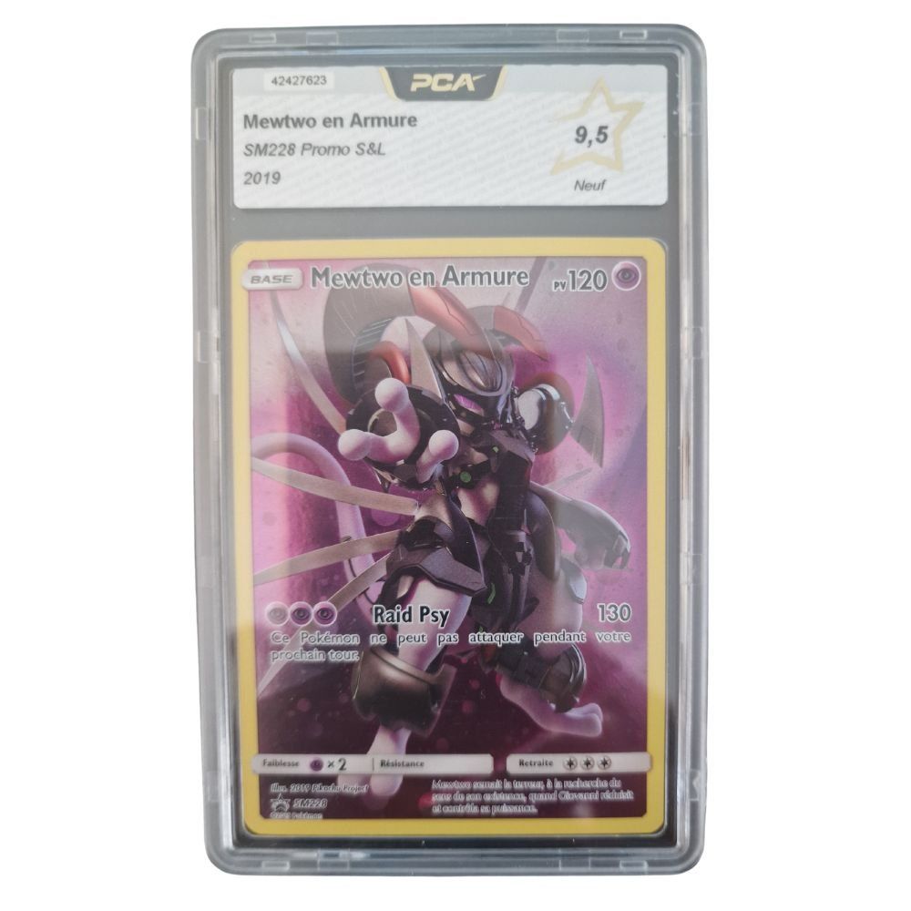 Pokémon Carte collezionabili: Mewtwo en Armure Promo PCA 9.5 – Usato da Genève venduto da Cardtreasure