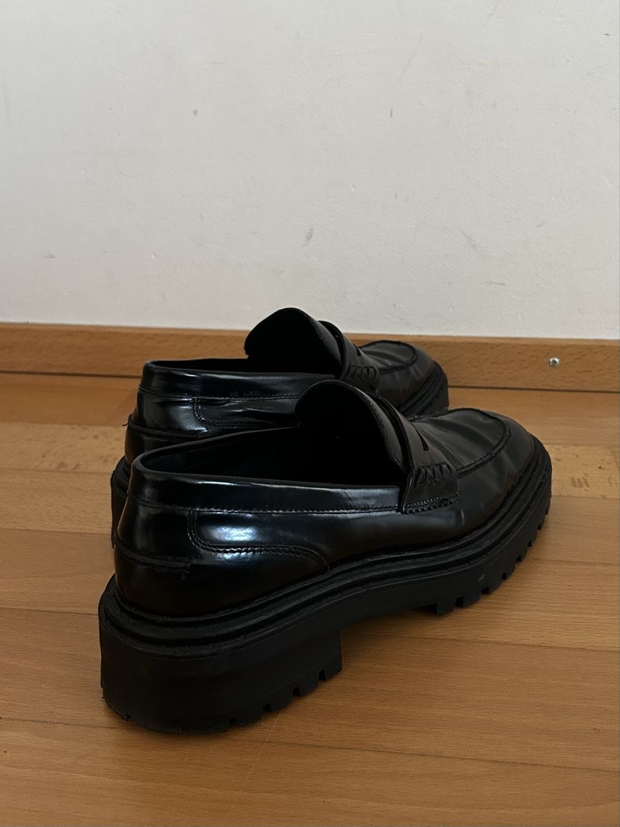 Massimo Dutti Scarpe da donna: Massimo Dutti Loafer schwarz Gr. 38 – Usato da Zürich venduto da Ninabeax 3