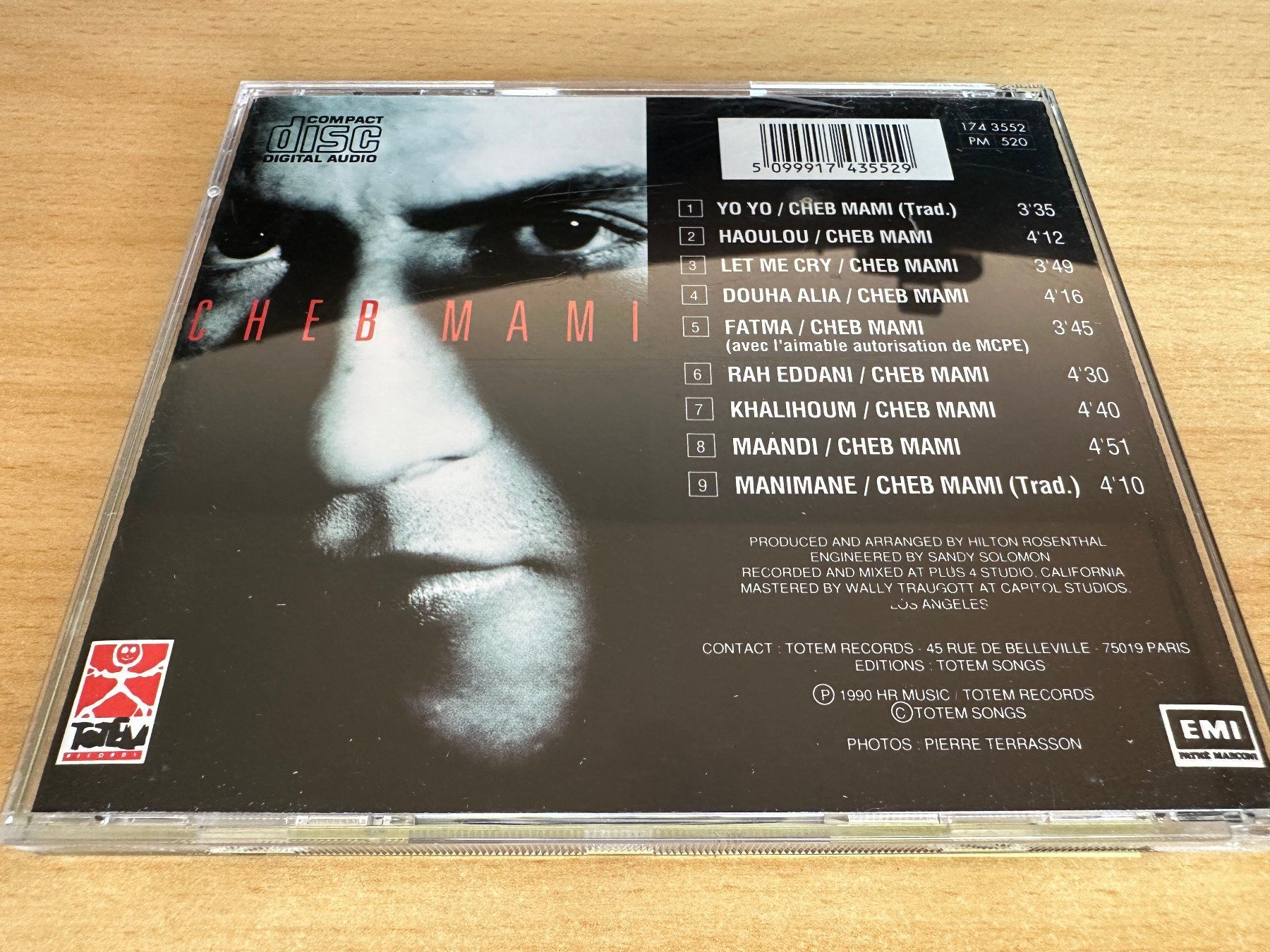 CD: Cheb Mami – Let Me Raï – Usato da Rikon im Tösstal venduto da Alpenmutz 1