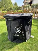 Eisbad faltbar mit Abdeckung, 75 × 70 cm