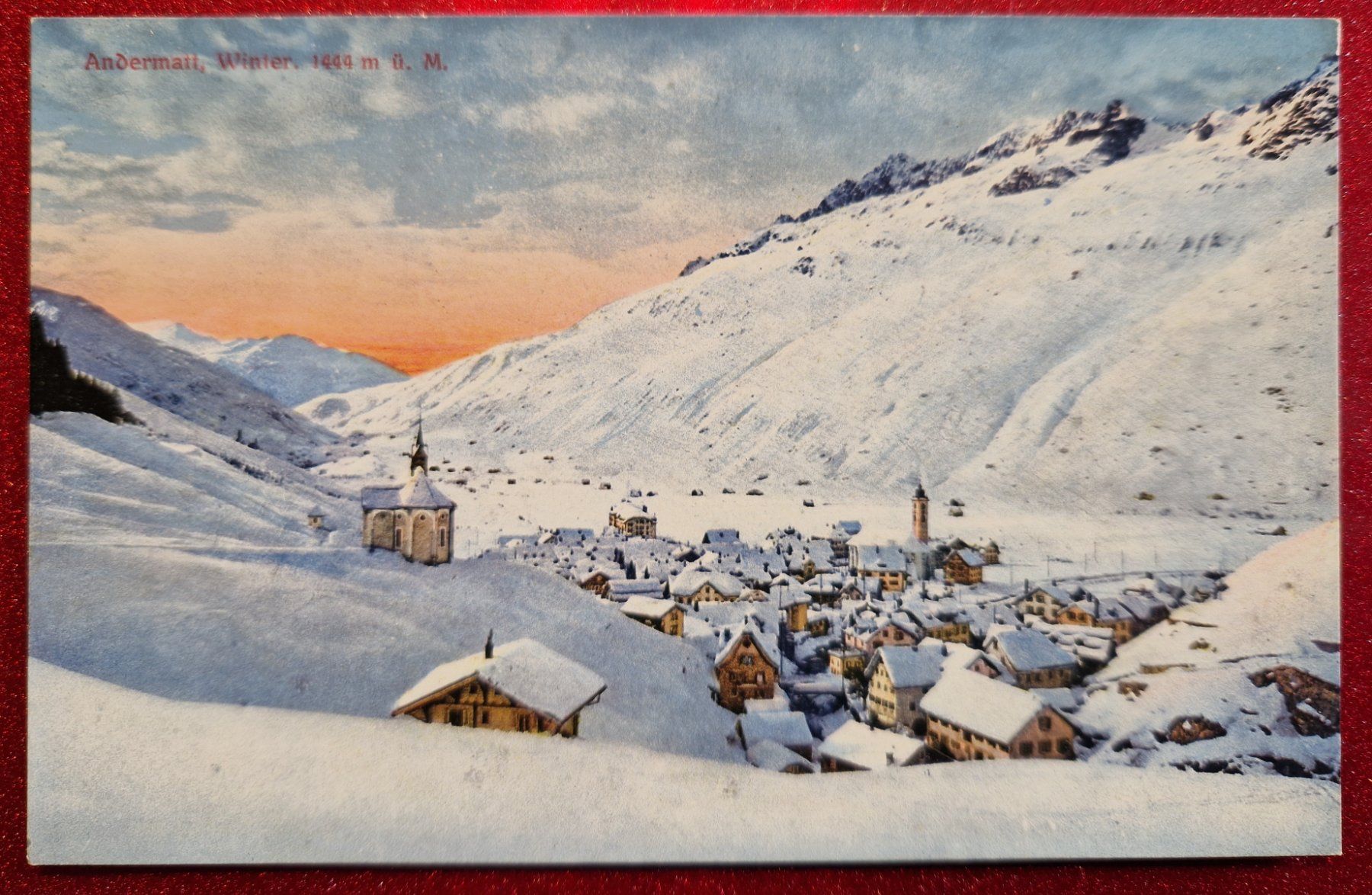Cartoline postali: Winterliches Andermatt, top & ungelaufen – Nuovo (secondo la descrizione) da Melchnau venduto da Fishel
