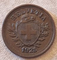 1 RAPPEN JAHR 1925 - SCHWEIZ 