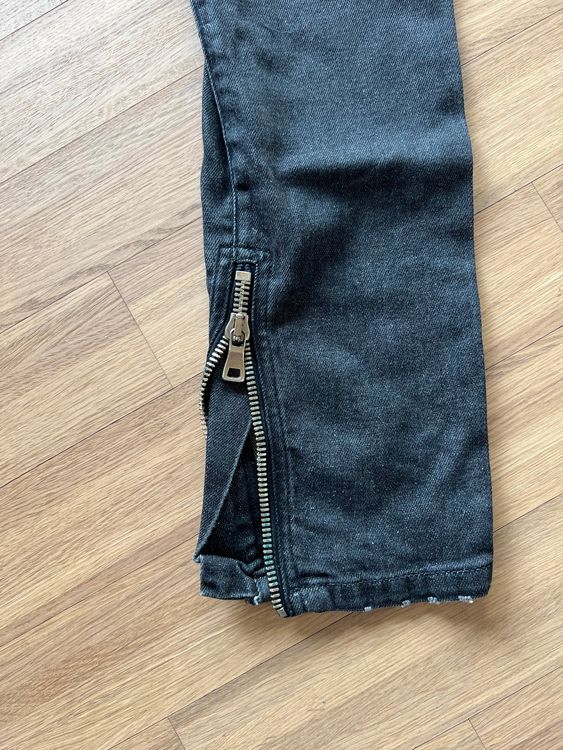 Balmain Destroyed-Jeans schwarz | Kaufen auf Ricardo