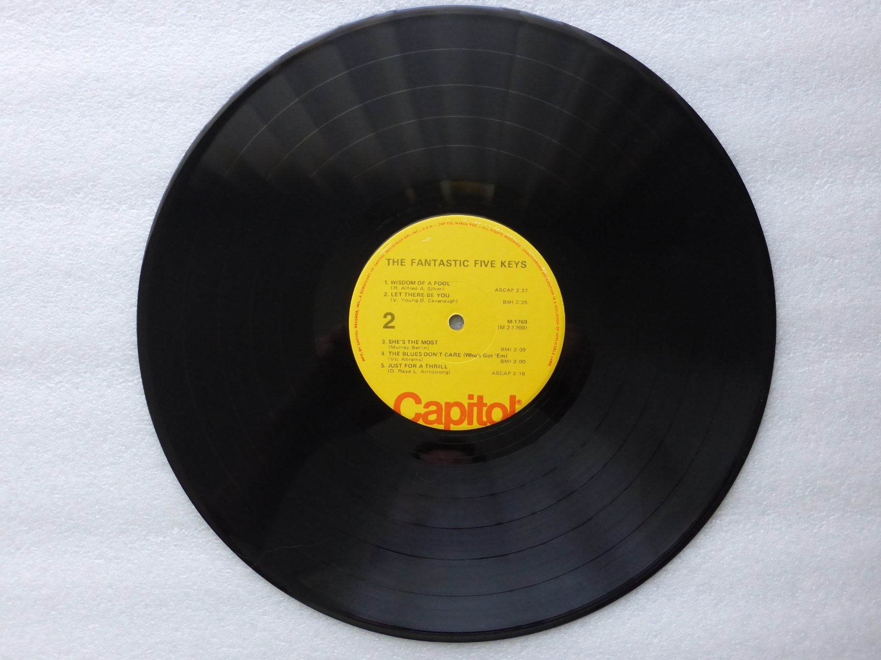 Dischi in vinile: VINYL  LP   THE FIVE KEYS – Usato da Küssnacht am Rigi venduto da Sunnestrahl 2