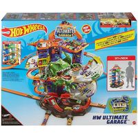 Hot Wheels City Ultimate Garage avec Dinosaure