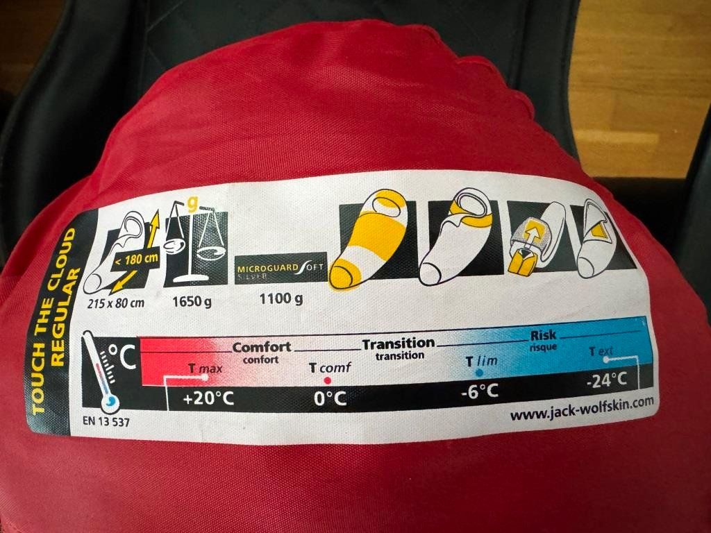 Schlafsäcke: Schlafsack Jack Wolfskin Microguard Silver Soft – Gebraucht aus Hallau von Kerbi6 4