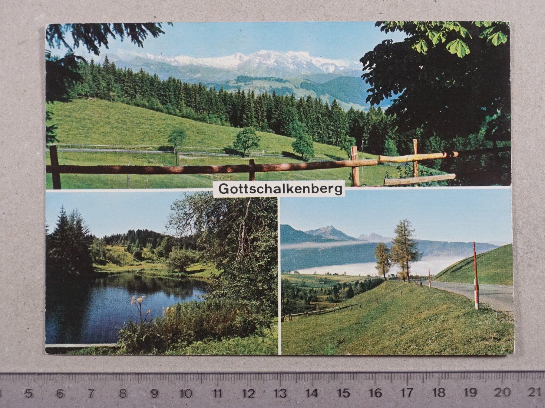 Ansichtskarten: Gottschalkenberg, 1973, Poststempel Menzingen – Gebraucht aus Lenzburg von fh1