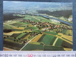 WALLISWIL B. WANGEN BE AK AEROPHOTO FLUGAUFNAHME