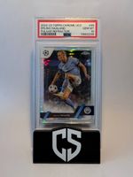 2022-23 Topps Chrome Erling Haaland Pulsar Refractor PSA 10